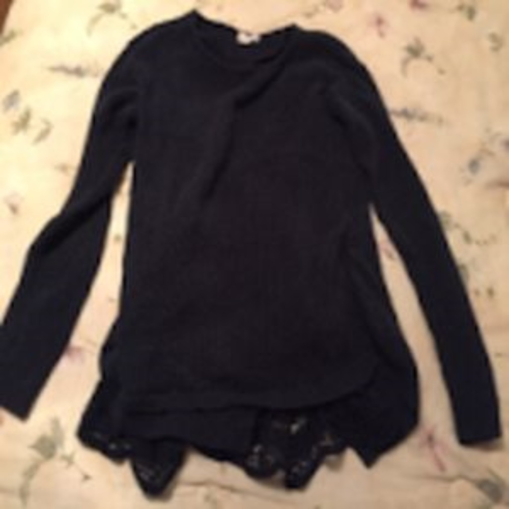 WRAP Split Back Sweater - Picture 3 of 6